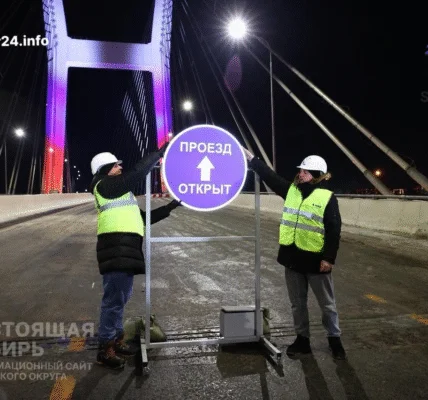 Огромная пробка образовалась на новосибирском мосту в день его открытия